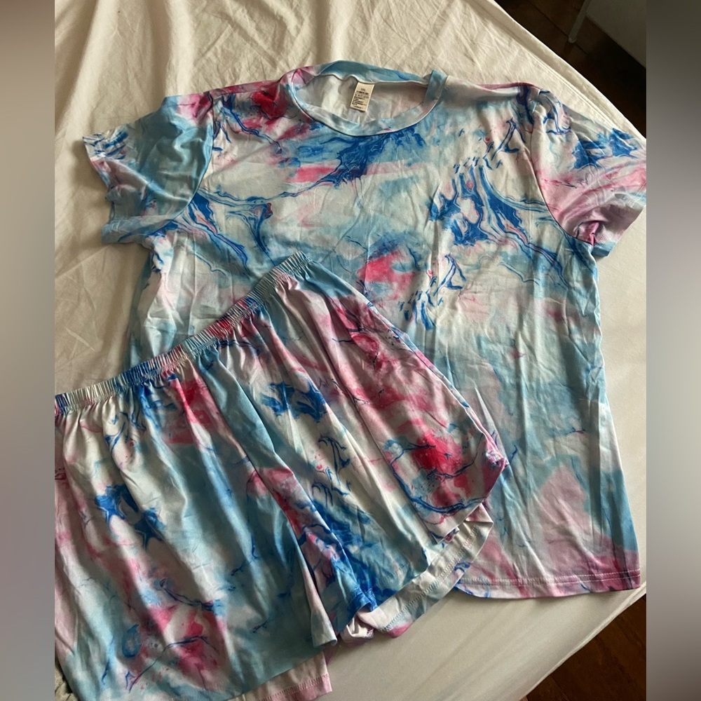 Shein Lounge Set 💙🩷  Size 3X NWOT